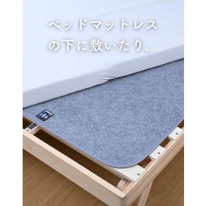 洗える 除湿シート シングル 防カビ 防臭 珪...の詳細画像3