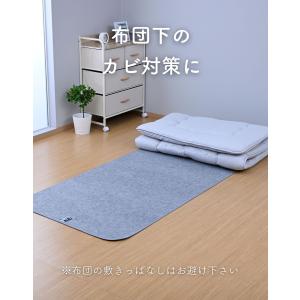 洗える 除湿シート シングル 防カビ 防臭 珪...の詳細画像4