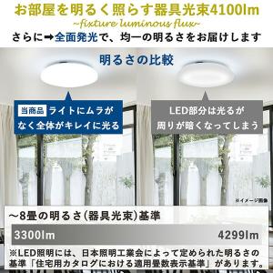 LEDシーリングライト 8畳 調光調色 北欧 ...の詳細画像2