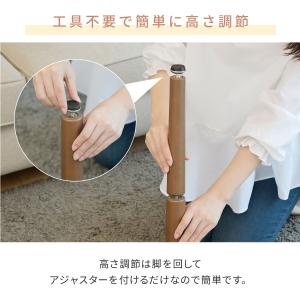こたつテーブル コタツ ハイタイプ 長方形 ダ...の詳細画像3