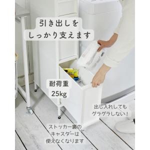 スリムストッカー専用 脚 幅18.4 ラック ...の詳細画像5