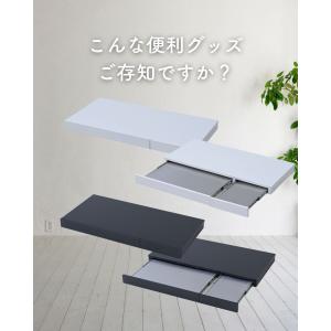 家電下 スライドテーブル 幅80 ステンレス棚...の詳細画像5