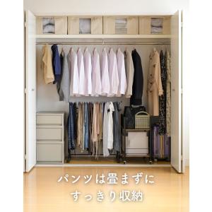 スラックスハンガー パンツラック 跡がつかない...の詳細画像1