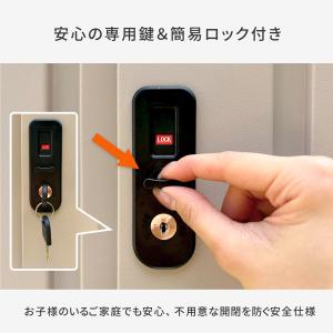 物置 (幅120奥行45高さ94) DSSB-...の詳細画像5