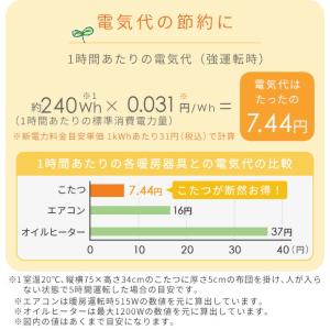 こたつ こたつテーブル 105×75cm 長方...の詳細画像3