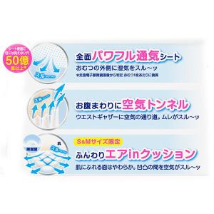 メリーズ ずっと肌さら エアスルー パンツタイ...の詳細画像2