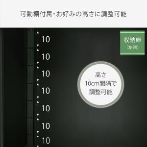 宅配ボックス 大容量 収納庫 2way 宅配ロ...の詳細画像5