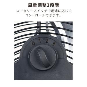 風洞扇 工場扇 産業用送風機 工業扇 羽30c...の詳細画像3