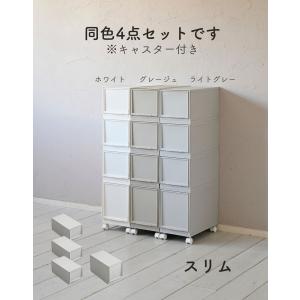 収納ケース モジュールケース スリム 4個セッ...の詳細画像2