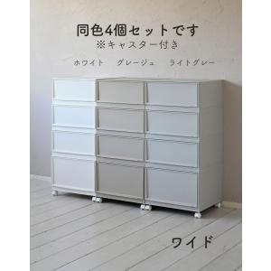 収納ケース モジュールケース ワイド 4個セッ...の詳細画像2