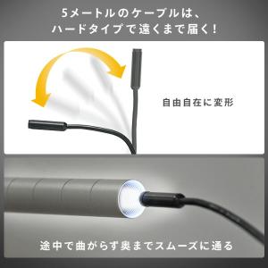 スコープカメラ スネークカメラ マイクロスコー...の詳細画像3