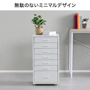 ドロワーキャビネット キャスター付き 引き出し...の詳細画像2