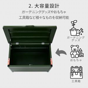 屋外ストッカー 収納ボックス 物置 屋外 大型...の詳細画像4