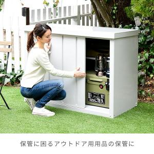 物置 収納庫 屋外 大型 おしゃれ (幅120...の詳細画像3