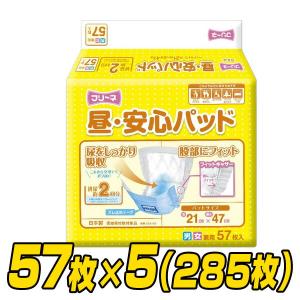 フリーネ 昼 安心パッド 大人用紙おむつ パッドタイプ 57枚×5 DSK-95*5紙オムツ 失禁用品 介護 大人用おむつ 介護おむつ