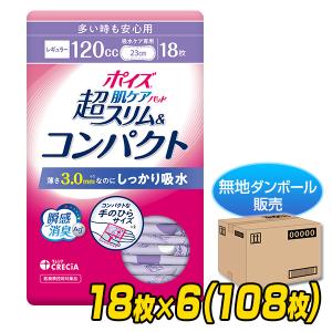 ポイズ 肌ケアパッド 超スリム＆コンパクト 多い時も安心用 (吸水量