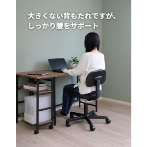 デスクチェア 肘なし 幅57 奥行55 高さ7...の詳細画像3