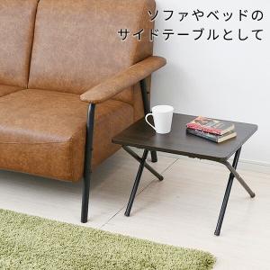 折りたたみテーブル ミニテーブル (幅50 奥...の詳細画像4