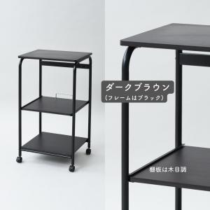 レンジ台 スリム キャスター付き 幅48 奥行...の詳細画像5