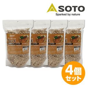 SOTO ソト スモークチップス ブレンド500g×4個セット ST-1316 燻製 スモーク スモーカー｜くらしのeショップ