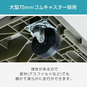 平台車 キャスター付き 連結 パレッティー 4...の詳細画像4