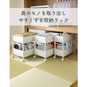 頑丈 収納ラック キャスター付き 奥行き76 ...の詳細画像1