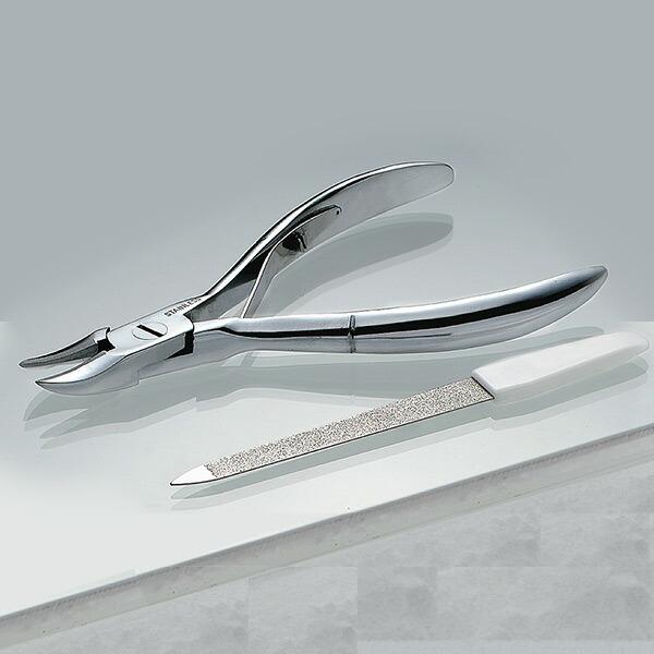匠の技 ステンレス 爪きり (やすり付き) A-76515 ステンレス 高級 ニッパー ニッパ 匠技...
