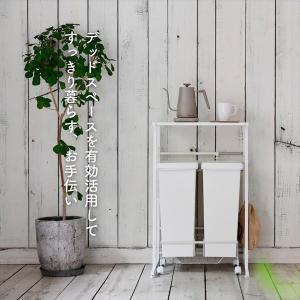 ゴミ箱上ラック 幅40 幅55 奥行45.5 ...の詳細画像1