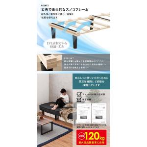 ボンネルコイル マットレス ベッド セミシング...の詳細画像5
