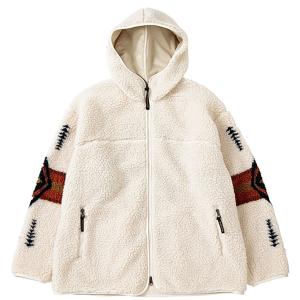 PENDLETON ペンドルトン ペンドルトン ボアジップフーディー メンズ フリース ジャケット ウェア ボア 軽量 保温 アウター フーディー 19801870 028｜e-lodge