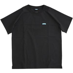 カブー　KAVU カブー メンズ シェルテックシャツ メンズ シャツ 半袖 半袖シャツ Tシャツ ウェア ロゴティー 春 夏 キャンプ ロゴ シンプル 軽量 吸水速乾 接触