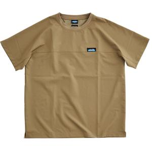 カブー　KAVU カブー メンズ シェルテックシャツ メンズ シャツ 半袖 半袖シャツ Tシャツ ウェア ロゴティー 春 夏 キャンプ ロゴ シンプル 軽量 吸水速乾 接触｜e-lodge