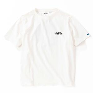 カブー　KAVU メンズ マウンテンロゴ Tシャツ 半袖 ティーシャツ 綿 USAコットン バックプリント ロゴT 19821829 010｜e-lodge