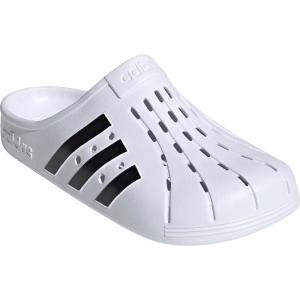 adidas アディダス アディレッタ クロッグ フットウェアホワイトコアブラック／フットウェアホワイト ADILETTE CLOGS サンダル シューズ 靴 サボ スリッポン プ｜e-lodge