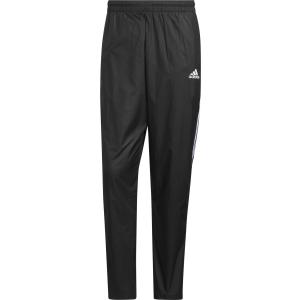 adidas アディダス スリーストライプス ルーズフィット テーパードレッグ オープンヘム WIND．RDY ウインドパンツ メンズ ロングパンツ ボトムス 部活 練習 トレ｜e-lodge