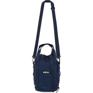 エーグル AIGLE ユニセックス 撥水 ライト&コンパクト 巾着バッグ 3L パッカブル仕様 コードロック付き紐 リサイクルポリエステル デイリーユース レ