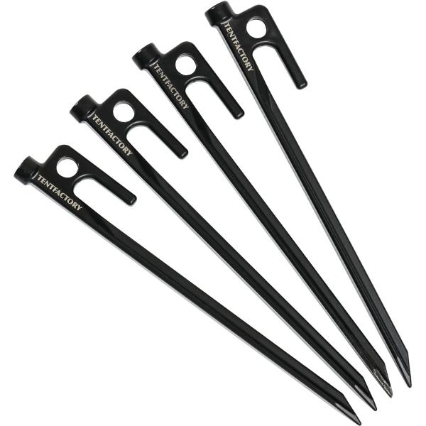 TENT　FACTORY Tキャスティングペグ20−4SET ペグ 杭 設営 Tシェイプ T−Sha...