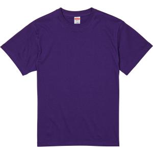 UnitedAthle ユナイテッドアスレ 5．6oz ハイクオリティーTシャツ 半袖 トップス 500101CX パープル｜e-lodge