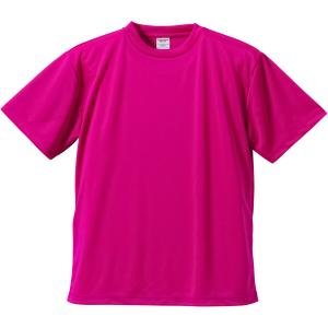 UnitedAthle ユナイテッドアスレ 4 . 1オンス ドライTシャツ 590001C トロピカルピンク｜e-lodge