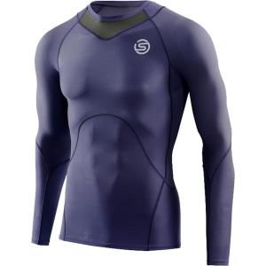 スキンズ SKINS シリーズ3 SERIES-3 メンズ トップス ロングスリーブ インナーシャツ アンダーシャツ コンプレッション 着圧 スポーツウェア 長袖 ジ