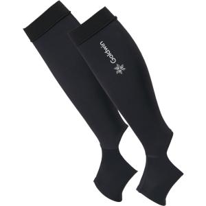 C3fit シースリーフィット コンフォータブルカーフスリーブ メンズ Comfortable Calf Sleeves 足掛け付き ひざ下 すね ふくらはぎ GC02371 BK｜e-lodge