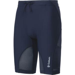 シースリーフィット C3fit インパクトエアー カーゴ ハーフタイツ メンズ 男性 ボディーケア スパッツ レギンス コンプレッション 着圧 ストレッチ 耐久性 フ