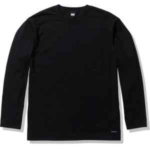 HELLY　HANSEN ヘリーハンセン ロングスリーブドライコットンティー メンズ レディース L／S Dry Cotton Tee 長袖 長袖Tシャツ 長T 吸汗速乾 消臭機能 オーガニ｜e-lodge