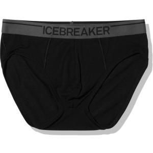 ICEBREAKER アイスブレーカー アナトミカブリーフ　メンズ　M　ANATOMICA　BRIEFS　パンツ　下着　アンダーウエア　男性　ウール　 IU42200 ブラック｜e-lodge