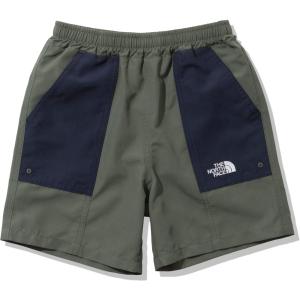 THE　NORTH　FACE ノースフェイス ウォーターショート キッズ Water Short 半ズボン ハーフパンツ ロゴ入り ポケット 男の子 女の子 NBJ42344 タイムグ｜e-lodge