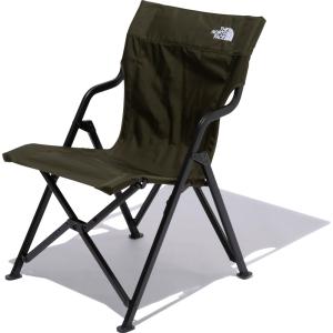 THE　NORTH　FACE ノースフェイス TNFキャンプチェアスリム TNF Camp Chair Slim イス チェア シンプル ロゴ入り キャンプ キャンパー BBQ ローチェア 収納可能｜e-lodge