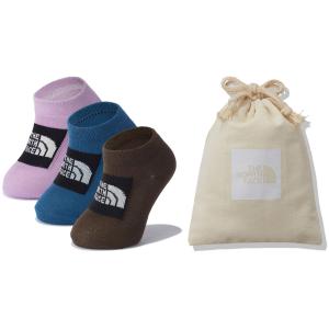 THE　NORTH　FACE ノースフェイス ベビー　オーガニック　3P　ベビー　ソックス　靴下　子ども　ジュニア　3P