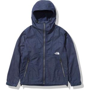 THE　NORTH　FACE ノースフェイス ナイロンデニムコンパクトジャケット　レディース　Nylon　Denim　Compact　Coat　シェル　上着　スタッフサック付き｜e-lodge