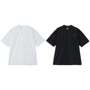 THE　NORTH　FACE ノースフェイス ショートスリーブワンダークルー S／S Wander Crew 半袖 シャツ トップス カットソー ロゴ入り ワンポイント シンプル NT32483｜山とアウトドアの店 山気分