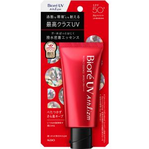 カオウ KAO ビオレUV アスリズム プロテクトエッセンス 日焼け止め 紫外線 UVカット さら肌 べたつかない タフブーストTech 化粧下地 メイク 落ちにく